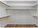 Spacious walk-in closet offers ample storage with shelving and rod system at 8114 Lapis Harbor Ave, Las Vegas, NV 89117