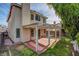 A lovely backyard with a pergola-covered patio extends from the house with easy access to the yard at 8236 Bermuda Beach Dr, Las Vegas, NV 89128