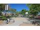Community basketball court with well-maintained surfaces, offering recreational opportunities for residents of all ages at 8928 Hand Painted Ct, Las Vegas, NV 89149