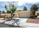 Charming single-story home featuring a two-car garage and desert landscaping at 8929 Marble Dr, Las Vegas, NV 89134