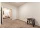 Spacious room with plush carpet, featuring a front entry way and closet at 9986 Sand Key St, Las Vegas, NV 89178