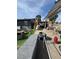 Cluttered backyard featuring an awning, yard debris, and various tools/equipment at , Las Vegas, NV 89104