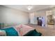 Bedroom with plush carpet and a cozy atmosphere at 10259 Wolves Den Ln, Las Vegas, NV 89178