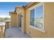 Cozy outdoor balcony offering views and natural light, perfect for relaxation and enjoying the surroundings at 1121 Via Castelli, Henderson, NV 89052
