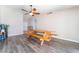 Open dining area featuring wood-look floors and ample natural light at 1534 Irene Dr, Boulder City, NV 89005