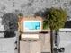 Aerial view of backyard and sparkling pool at 17 Morninglow Pass, Henderson, NV 89052