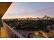 Enjoy the stunning Las Vegas skyline view from this vantage point near the golf course at 3111 Bel Air Dr # 12E, Las Vegas, NV 89109