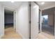 Hallway showing access to outdoor balcony at 3111 Bel Air Dr # 12E, Las Vegas, NV 89109