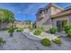 Charming home featuring drought resistant landscaping, a concrete walkway, and a covered porch at 3618 Auckland Castle St, Las Vegas, NV 89135