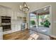 Kitchen with stainless steel appliances, ample cabinetry, and a seamless transition to the outdoor patio at 3618 Auckland Castle St, Las Vegas, NV 89135