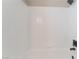 The shower is clean and updated with modern fixtures and bright subway tiling at 4149 Compass Rose Way, Las Vegas, NV 89108