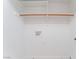 Walk-in closet with built-in shelves and hanging rod at 4149 Compass Rose Way, Las Vegas, NV 89108