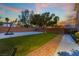Private backyard features a basketball court and artificial turf, perfect for outdoor activities at 4200 Scott Peak Ct, Las Vegas, NV 89129