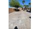Generous backyard features full brick pavers and a storage shed, perfect for outdoor activities at 4200 Scott Peak Ct, Las Vegas, NV 89129