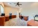 Office space with carpeting, multiple desks, and plenty of room to work at 440 N Lisbon St, Henderson, NV 89015