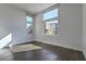Bright empty bedroom with hardwood floors and lots of natural light at 5429 Succulent Rose Dr, Las Vegas, NV 89135