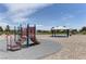 Community playground with play structure, slide, and picnic shelter at 6236 Tierra Cove St, North Las Vegas, NV 89081