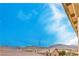 Scenic view of the mountain range and neighborhood rooftops at 6554 Macdoogle St, Las Vegas, NV 89166