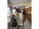 Bright kitchen featuring stainless steel appliances, granite countertops, and breakfast bar at 6596 Secluded Ave, Las Vegas, NV 89110