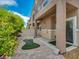 Tranquil backyard featuring a paved patio, perfect for relaxation or entertaining guests outdoors at 8728 Tom Noon Ave # 103, Las Vegas, NV 89178