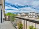 Balcony featuring neighboring buildings and landscaping on a beautiful day at 8728 Tom Noon Ave # 103, Las Vegas, NV 89178