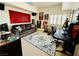 Living room with a neutral carpet, a couch, a rug, and some art at 10553 Pine Glen Ave # 202, Las Vegas, NV 89144