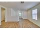 Living room showcasing hardwood floors, natural light, and an open layout at 11073 Gateview Ln, Las Vegas, NV 89144