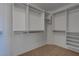 Bright walk-in closet with plenty of hanging racks and shelving for maximum storage at 1790 Castro Hill Ave, Henderson, NV 89012