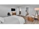 Inviting bedroom with stylish decor, a modern dresser, and a flat-screen television at 2116 Via Firenze, Henderson, NV 89044