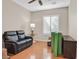 Neutral room with a ceiling fan, seating and window at 2132 Twin Falls Dr, Henderson, NV 89044