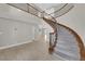 Entry way featuring a staircase, high ceilings, and views into other rooms of the home at 2595 Aviv Ct, Las Vegas, NV 89121