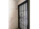 Close-up of the front door featuring a secure screen door at 2606 S Durango Dr # 171, Las Vegas, NV 89117