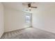 Bedroom with carpet, ceiling fan, and natural light at 2862 Starling Summit St, Henderson, NV 89044