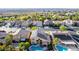 Extensive view of a residential neighborhood with varied homes and expansive green spaces at 3079 Paseo Mountain Ave, Henderson, NV 89052