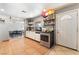 Kitchen featuring modern appliances, neutral tile floors, that opens to the dining area at 3112 Twining Ave, North Las Vegas, NV 89030