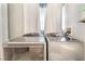 Laundry area featuring front loading washer and dryer at 3112 Twining Ave, North Las Vegas, NV 89030