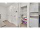 Walk-in pantry features multiple shelves for storage at 3762 Sonrisa Vista Ave, Henderson, NV 89044