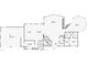 First floor plan showing layout of kitchen, living room, dining room, garage, laundry room, entry, and bathrooms at 4927 Snow White Rd, Las Vegas, NV 89124
