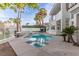 View of the refreshing backyard pool from the patio, offering a perfect outdoor retreat at 4944 Spanish Heights Dr, Las Vegas, NV 89148