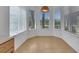 Bright breakfast nook features tile flooring and sunny windows at 5078 Rivedro St, Las Vegas, NV 89135