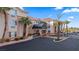 A welcoming arched entrance invites guests to enjoy the amenities and comfort of this beautiful resort at 555 Highland Dr # 203, Mesquite, NV 89027