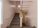 Clean and well-maintained stairwell providing access to multiple floors within the building at 555 Highland Dr # 203, Mesquite, NV 89027