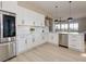 Modern kitchen features white cabinets, stainless steel appliances, and an open design at , Las Vegas, NV 89134
