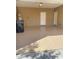 Spacious garage featuring epoxy floors and ample storage space at 10349 Mystic Pine Rd, Las Vegas, NV 89135