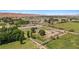 Property with a house, a large lawn, and fields where livestock grazes at 1470 St Joseph St, Overton, NV 89040