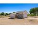 Detached outbuilding with garage door, offering storage and workspace at 1470 St Joseph St, Overton, NV 89040