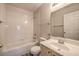 Bright bathroom with a tub and shower combination at 1605 Colloquium Dr, Henderson, NV 89014
