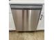 Modern stainless steel Frigidaire dishwasher with matching white kitchen cabinetry at 2080 Karen Ave # 60, Las Vegas, NV 89169