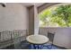Relaxing balcony space with outdoor seating and a peaceful ambiance, perfect for enjoying the fresh air at 2615 W Gary Ave # 2013, Las Vegas, NV 89123