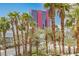Beautiful palm tree-lined street at 2857 Paradise Rd # 305, Las Vegas, NV 89109